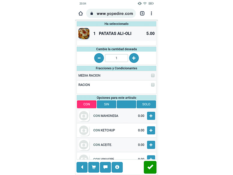 SUPEDIDO + CARTA ELECTRÓNICA + IMPRESIÓN DE FACTURAS
