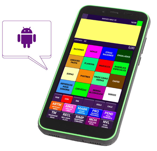 Terminales TPV Android